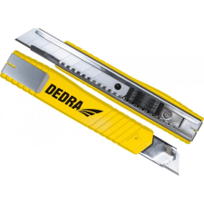 DEDRA Tapétavágókés 18 mm Fém Házban (M9009) festő és tapétázó eszköz