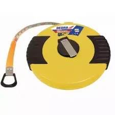 DEDRA Üvegszállal megerősített mérőszalag 20m, szélesség 13mm mérőszerszám