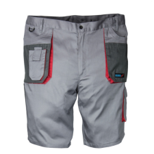 DEDRA Védő rövidnadrág méret M/50, szürke, Comfort line, anyagsúly 190g/m2 munkaruha
