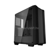 Deepcool CC560-100034 Fekete (Táp nélküli) ablakos ATX ház (DEEPCOOL_CC560-100034) számítógép ház