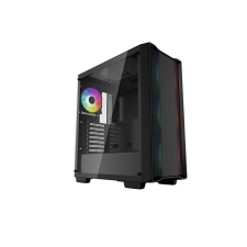 Deepcool CC560 ARGB Számítógépház - Fekete számítógép ház
