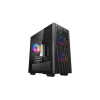 Deepcool MATREXX 40 3FS deepcool számítógépház - matrexx 40 3fs (fekete, ablakos,, matx, 1xusb3.0, 1xusb2.0)