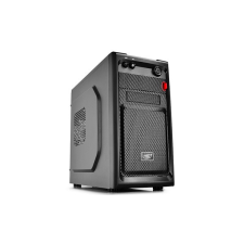 Deepcool SMARTER deepcool számítógépház - smarter (fekete, fekete belső, matx, 1xusb3.0, 1xusb2.0) számítógép ház