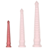 Deepleasure Oktoop S – prémium hőre reagáló piros dildó 30 cm