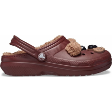 Default Crocs Papucs, szandál Classic Lined IAM BrownBearCgK gyerek