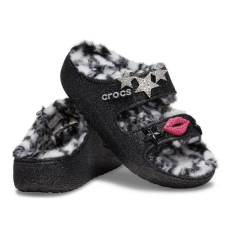 Default Crocs Papucs, szandál Clssic Cozzzy Disco Glitter Sandal unisex