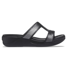 Default Crocs Papucs, szandál Crocs Monterey Metallic SO Wedge W női