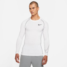 Default Nike Aláöltözet Nike Pro Dri-FIT Mens Tight Fit Long-Sleeve Top férfi