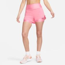 Default Nike Short Nike Dri-FIT Swift Womens Mid-Rise 3" 2-in-1 Running Shorts with Pockets női női rövidnadrág