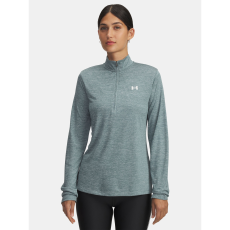Default Under Armour Hosszú ujjú póló Nõi Under Armour Tech 1/2 Zip- Twist-BLU póló női