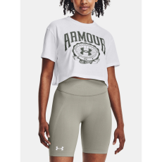 Default Under Armour Póló Nõi Under Armour UA COLLEGIATE CREST CROP SS póló női