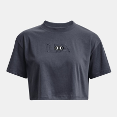 Default Under Armour Póló UA W BRANDED LOGO CROP SS női