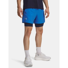 Default Under Armour Short Férfi rövidnadrág Under Armour UA LAUNCH 5'' 2-IN-1 SHORTS-BLU férfi