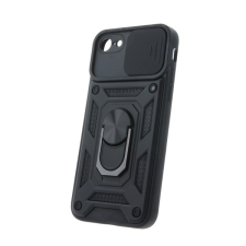 Defender Slide iPhone 7 / 8 / SE 2020 / SE 2022 ütésálló tok, fekete tok és táska