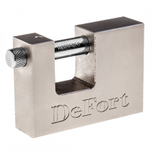 Defort lakat 70mm réz tömb 3 kulccsal lakat