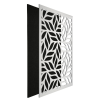  DehalQ akusztikus 60x90 cm mintázat-3  falpanel fekete alappal világos textil hatású előlappal