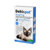 Dehispot rácsepegtető oldat élősködők ellen macskák számára 60/15 mg közepes méretű macskáknak (2,5 - 5 kg)