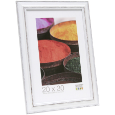 Deknudt S221H3 23x18 Képkeret - Fehér/barna (S221H3 13X18) fényképkeret
