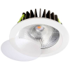 Deko-Light Deko Light 565184 COB 210 LED-es beépíthető lámpa EEK: G (A - G) Fixen beépített LED-es 37 W Közlekedési fehér (RAL 9016) (565184)