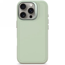 Dekódosított Tok Antimikrobiális Szilikon Tok Magsafe-Hoz Iphone 16 Pro Green-Hez tok és táska