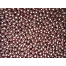 Dekor cukorgyöngy 5mm Metál rózsaszín - 100g sütés és főzés