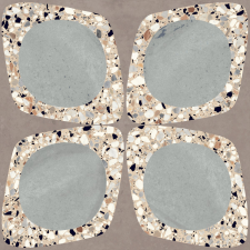 Dekor Del Conca Frammenti Terrazzo colour mix 20x20 cm matt 20FR00DIA csempe