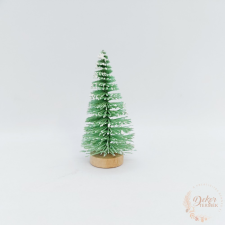 Dekor fenyő - világoszöld - 8 cm dekoráció