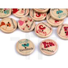 Dekor Handmade gomb - 50 db/csomag rövidáru