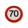 DEKORA 70. szülinapi tortaostya