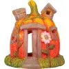  Dekoráció MagicHome Nature, Házikó tök, terrakotta, 16,2x15x15,5 cm