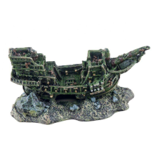 Dekoráció PO-021 hajó 18x11x8,5 cm hüllőfelszerelés