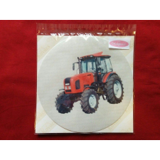  Dekorációs ostya -Piros traktor dekorációs kellék