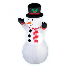 Dekorációs termékek KD 120 H - Felfújható hóember, 120 cm, LED világítással karácsonyi dekoráció