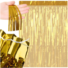  Dekoratív függöny 2x1m arany lakástextília