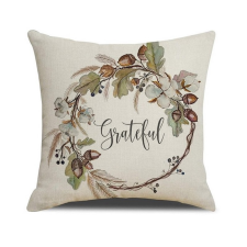  Dekoratív párnahuzat GRATEFUL 45x45 cm, bézs lakástextília