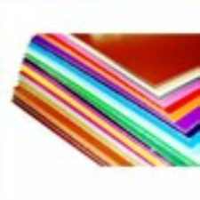 . Dekorkarton, 1 oldalas, 48x68 cm, ezüst kreatív papír