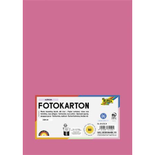  Dekorkarton, A4, 300 g, 50 lap, FOLIA, fáradt rózsaszín kreatív papír