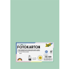  Dekorkarton, A4, 300 g, 50 lap, FOLIA, menta