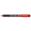  Dekormarker, 0,7 mm, UNI "Posca PC-1MR", piros