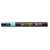  Dekormarker, 0,9-1,3 mm, UNI "Posca PC-3M", tengerzöld