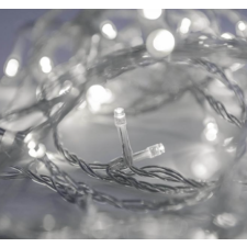 Dekortrend toldható LED fényfüzér 4,0 m 50 db HIDEG FEHÉR LED-del, átlátszó kábellel karácsonyfa izzósor