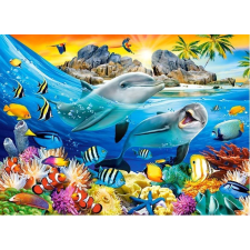Delfinek a Trópusokon 100 darabos puzzle puzzle, kirakós