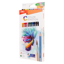 Deli Color Emotion 12db/csomag akvarellceruza készlet akvarell
