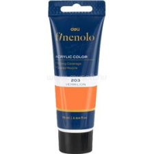 DELI FINENOLO 75 ml cinóbervörös akrilfesték (DEC75-VR) akrilfesték