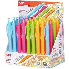 Deli Nyomósirón, 0,5 mm, DELI Scribe, vegyes színekben (DEU60200) nyomósirón, rotring