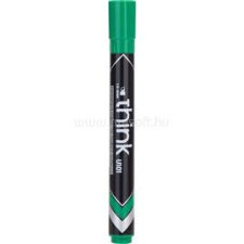 Deli Think 1,5-5,0 mm zöld vágott hegyű alkoholos marker (DEU10150) filctoll, marker