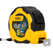 Deli Tools mérőszalag 5m (EDL3796Y) mérőműszer