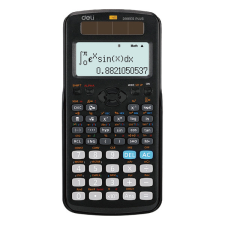 Deli Ultimate D991ES PLUS 417 funkciós fekete tudományos számológép számológép