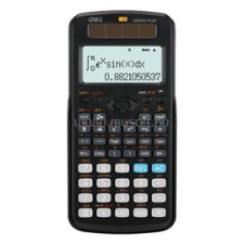 Deli Ultimate D991ES PLUS 417 funkciós fekete tudományos számológép (DED991ES) számológép