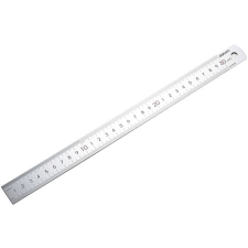 Deli Vonalzó, fém, 30 cm, DELI Pro (DEL08463) vonalzó